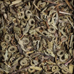 Miscela di erbe essiccate con anelli vegetali