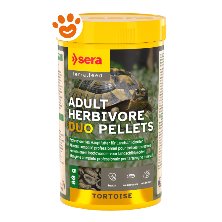Mangime Sera Adult Herbivore Duo Pellets per tartarughe