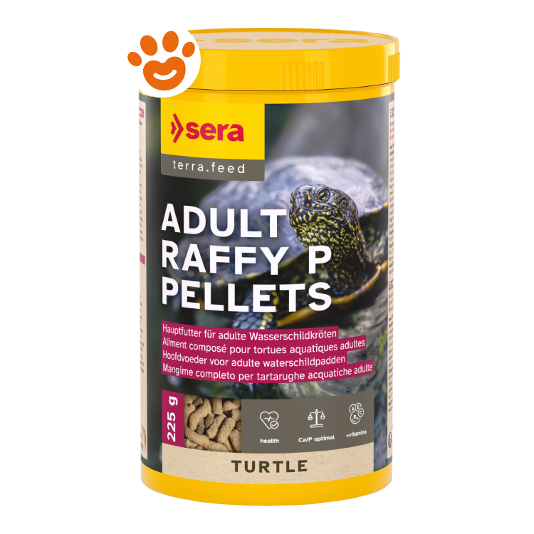 Barattolo Sera Raffy P Pellets per tartarughe adulte