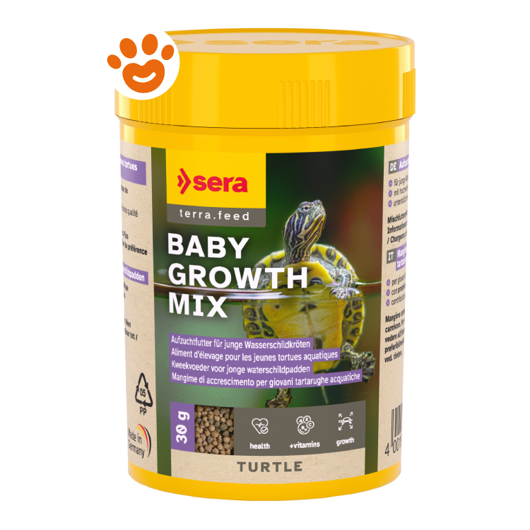 Barattolo Sera Baby Growth Mix per tartarughe