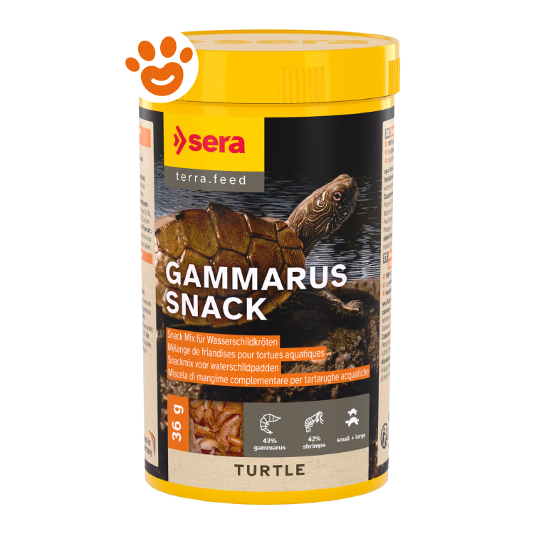 Barattolo Sera Gammarus Snack per tartarughe