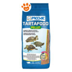 Confezione blu mangime pellet per tartarughe d’acqua dolce