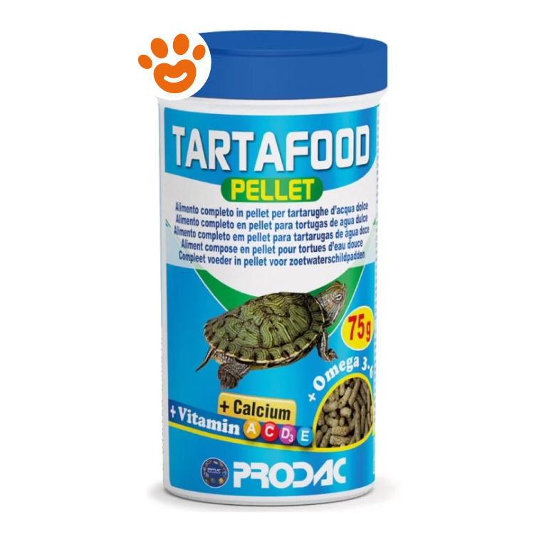 Barattolo Tartafood Pellet per tartarughe d'acqua dolce