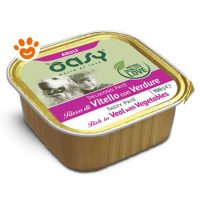 Oasy Dog Delizioso Patè Adult Vitello con Verdure