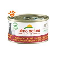 Almo Nature Dog HFC Natural Manzo con Patate e Piselli