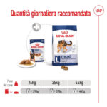 Quantità giornaliera Royal Canin Maxi Adult