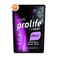 Prolife Cat Exigent Adult Cinghiale Quaglia e Anatra