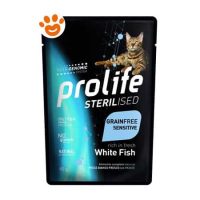 Prolife Cat Sterilised Grainfree Sensitive Adult Pesce Bianco