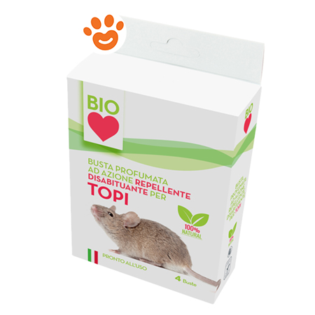 Ueber Busta Profumata Azione Repellente Disabituante per Topi - Amore  Animale Shop