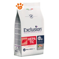 Sacchetto di crocchette Exclusion Hepatic per cani piccoli