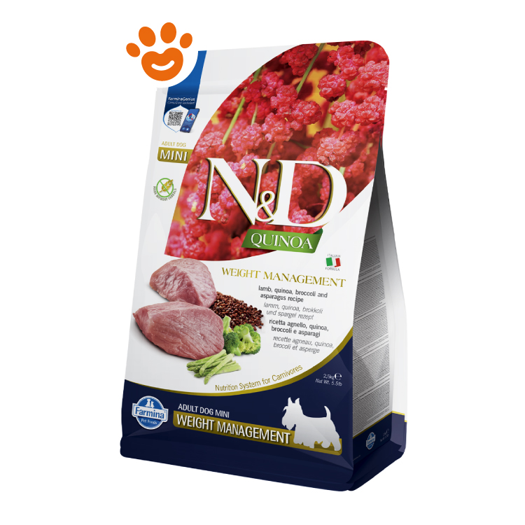Sacco crocchette cane N&D Quinoa Weight Management