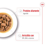 Cibo umido per cani ricco di proteine