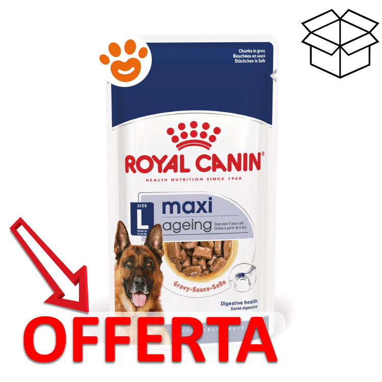 Busta Royal Canin Maxi Ageing in offerta