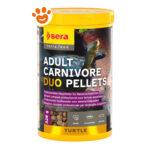 Barattolo Sera Adult Carnivore Duo Pellets per tartarughe