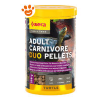 Barattolo Sera Adult Carnivore Duo Pellets per tartarughe