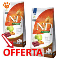 Sacchi N&D Pumpkin cibo per cani in offerta
