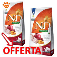 Offerta crocchette N&D Pumpkin per cani