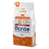 Sacco crocchette Monge Kitten anatra 1-12 mesi