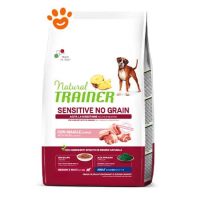 Natural Trainer Dog Sensitive No Grain Adult Medium Maxi Maiale e Patate
