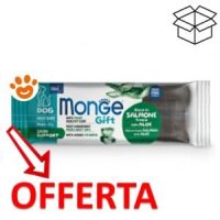 Snack cane Monge al salmone in offerta