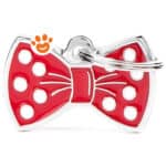 Myfamily-Medaglietta-Papillon-Rosso