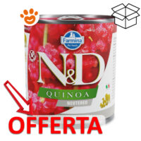 Lattina Farmina N&D Quinoa Neutered in offerta