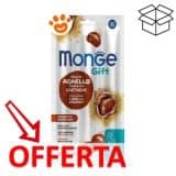 Snack cane Monge agnello castagne offerta