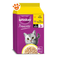 Confezione Whiskas Pranzetti con pollo e tacchino
