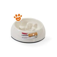 Camon Dog & Cat Ciotola Anti-Ingozzamento Melamina (17cm)