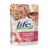 Life Cat Natural Filetti di Pollo con Prosciutto