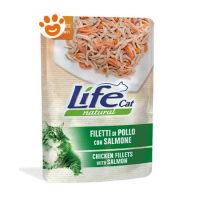 Life Cat Natural Filetti di Pollo con Salmone