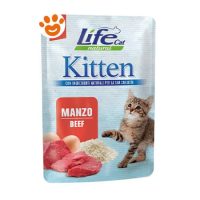 Life Cat Natural Kitten Manzo