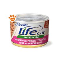 Life Cat Natural "Le Ricette" Tonnetto con Prosciutto di Pollo