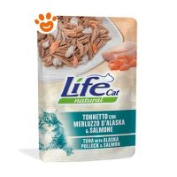 Life Cat Natural Tonnetto con Merluzzo D'Alaska e Salmone
