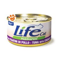 Life Cat Natural Tonno con Fegatini di Pollo