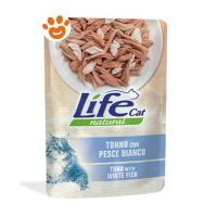 Life Cat Natural Tonno con Pesce Bianco