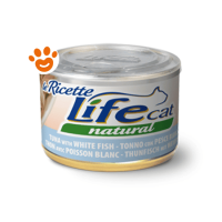Life Cat Natural "Le Ricette" Tonno con Pesce Bianco