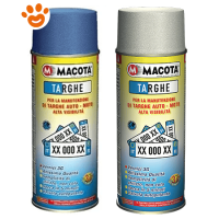 Macota Vernice Spray Targhe