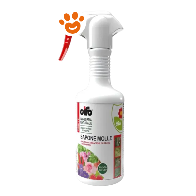 Spray bio sapone molle per piante