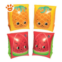 Bestway Braccioli Per Nuoto Frutta, Fragola E Ananas (23x15cm) Art. 32042