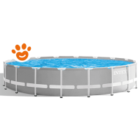 Intex Piscina Rotonda Prisma Frame (Ø549x122cm) con Pompa a Filtro Art. 26732
