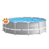 Intex Piscina Rotonda Prisma Frame (Ø366x99cm) con Pompa a Filtro Art. 26716