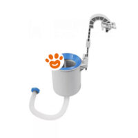 Skimmer per piscina con tubo e supporto regolabile