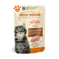 Almo Nature Cat HFC Complete Kitten Pollo