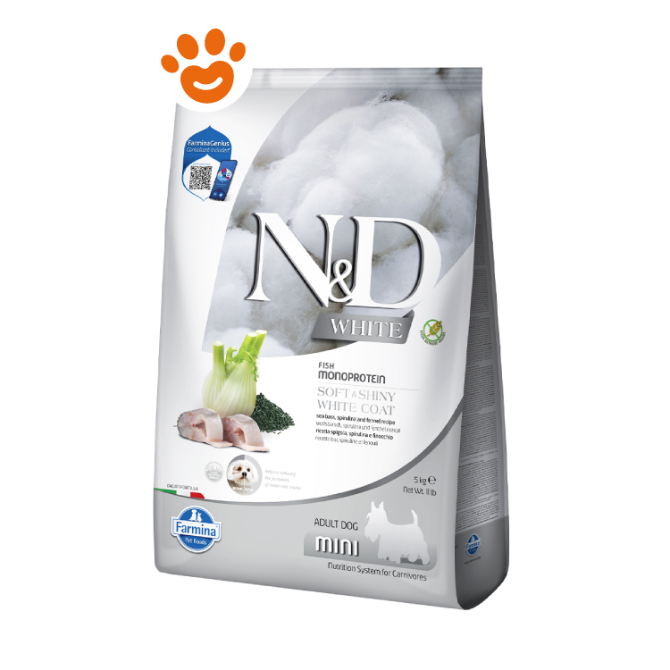 Sacco crocchette cane N&D White pesce