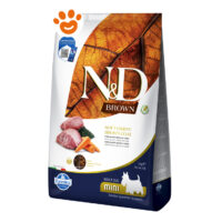 Sacco crocchette N&D Brown cane adulto mini