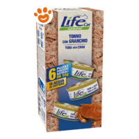 Confezione Life Cat tonno con granchio 6x50g