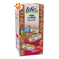 Confezione Life Cat tonno con manzo per gatti