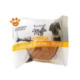 Muffin alla vaniglia confezionato per colazione merenda