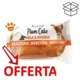 Plum cake mela banana per cani in offerta